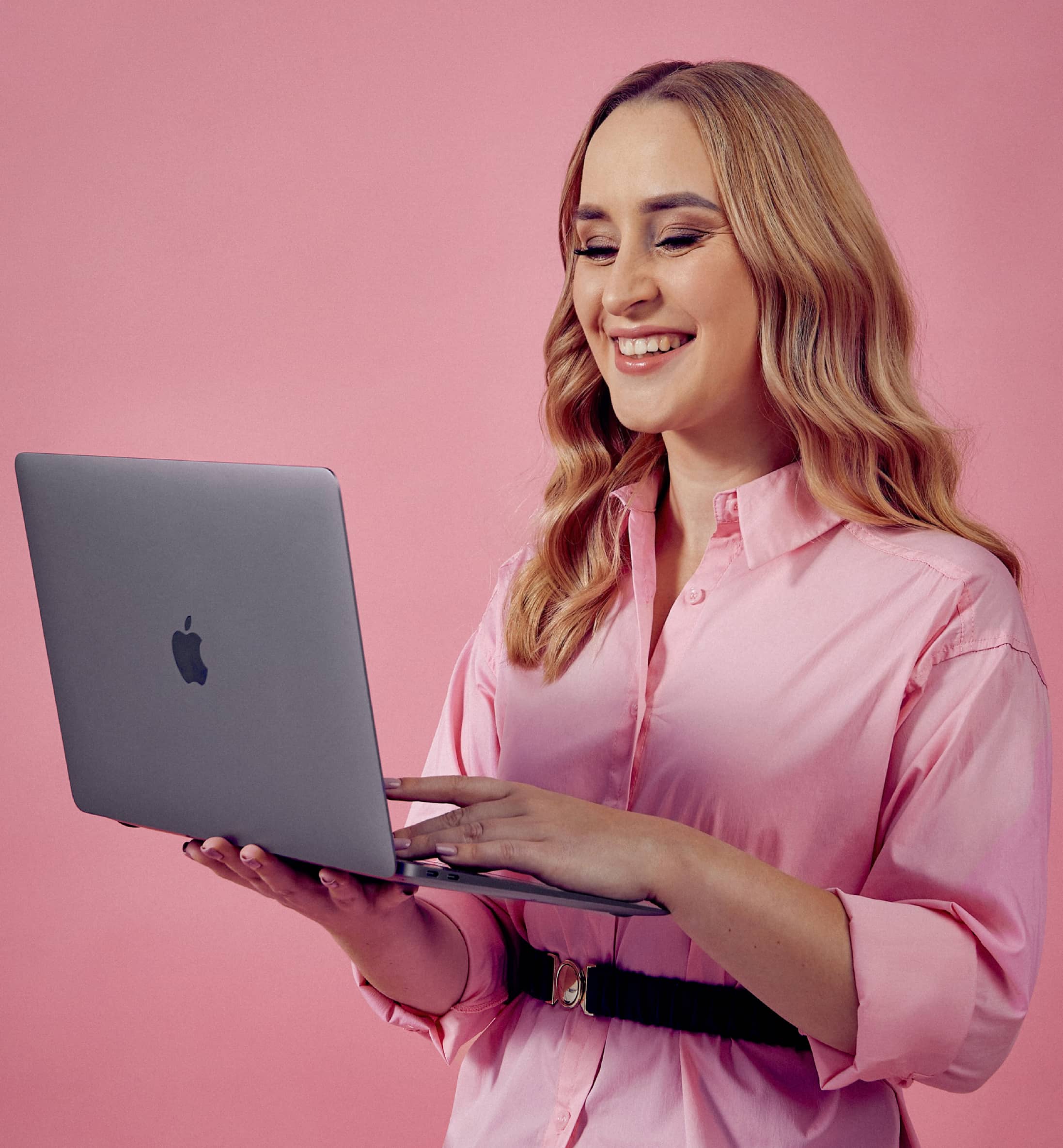 Gabriela Piwowarska-Szuba przy pracy